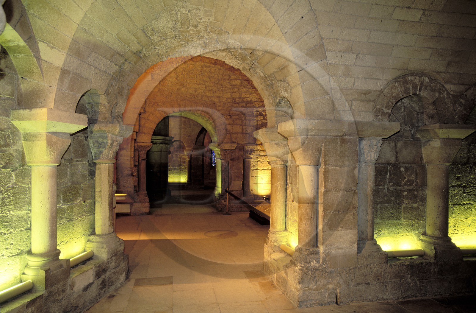 France, Seine-Saint-Denis (93), la crypte de la basilique Saint-Denis