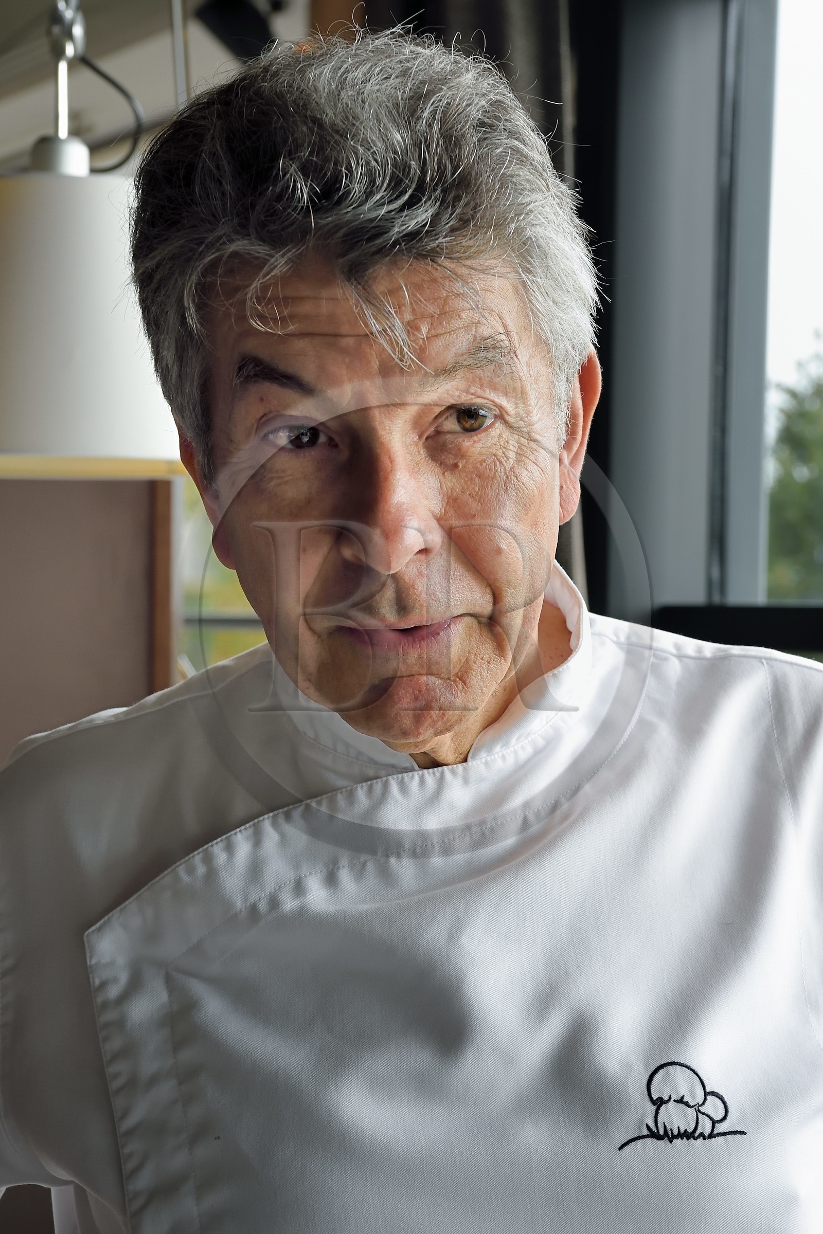 France, Haute-Loire (43), Saint-Bonnet-le-Froid, Restaurant 3 étoiles Régis et Jacques Marcon, le chef cuisinier Jacques Marcon