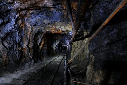 Italy, Tuscany, Elba Island, Capoliveri, the former iron mine of the Calamita company