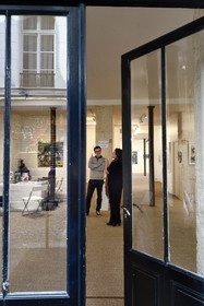 France, Paris, Galerie Schwab Beaubourg, Contemporary art gallery