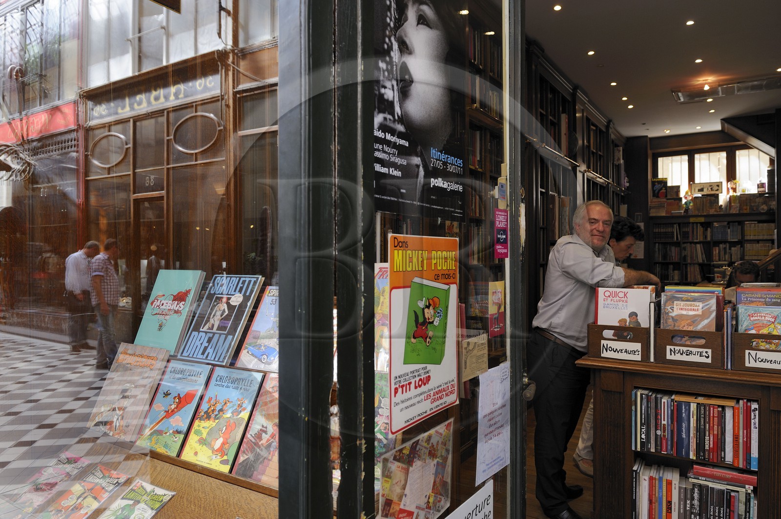 France, Paris (75), librairie spécialisée en bandes dessinées Le Petit Roi