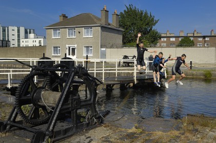 Republic of Ireland, County Dublin, Dublin, popular district of the docks