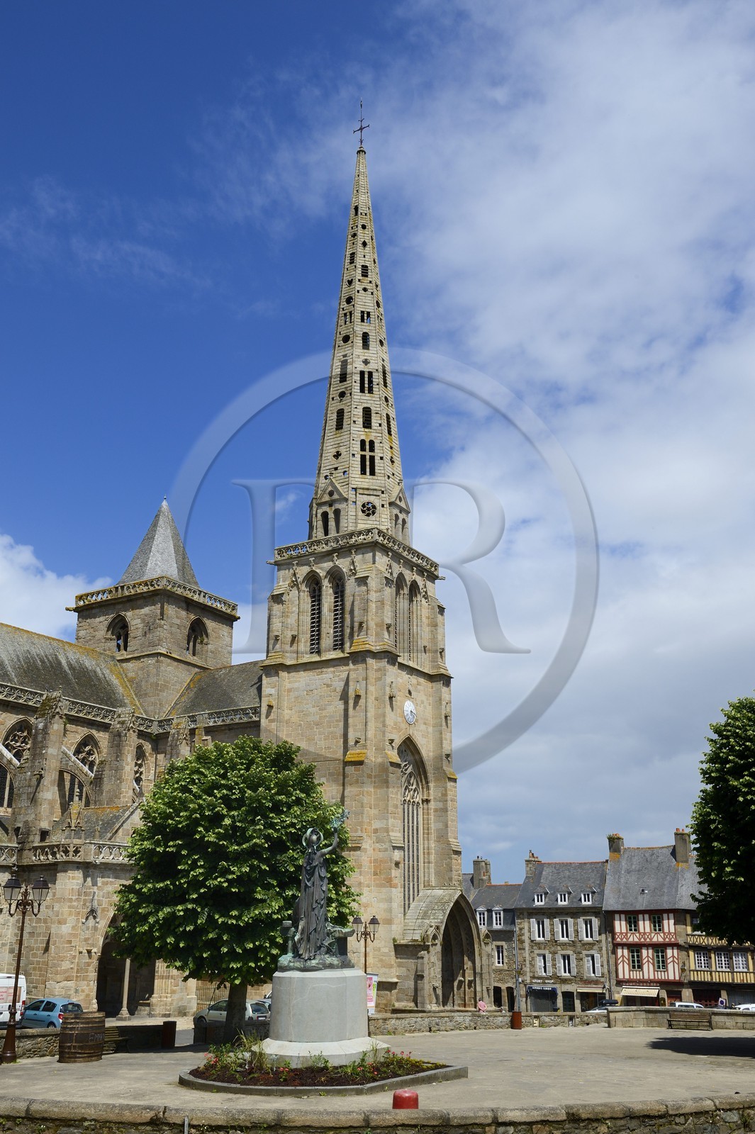 France, Côtes-d'Armor (22), Tréguier, Cathédrale Saint-Tugdual