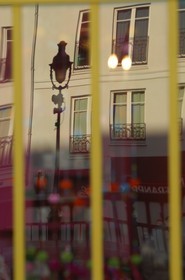 France, Paris (75), canal Saint-Martin, reverbère