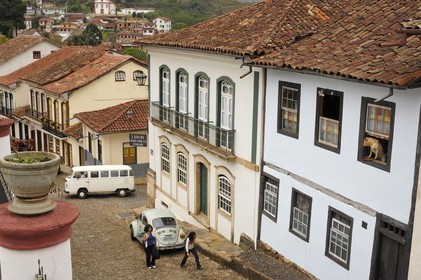 Brazil, Minas Gerais state, Ouro Preto, historical center listed as World Heritage by UNESCO (Gold Route, Estrada Real)