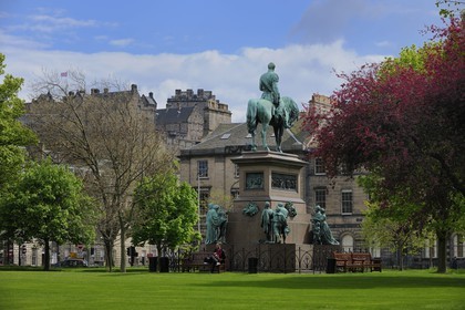 Royaume-Uni, Ecosse, Edimbourg, New Town, le quartier georgien, Charlotte square