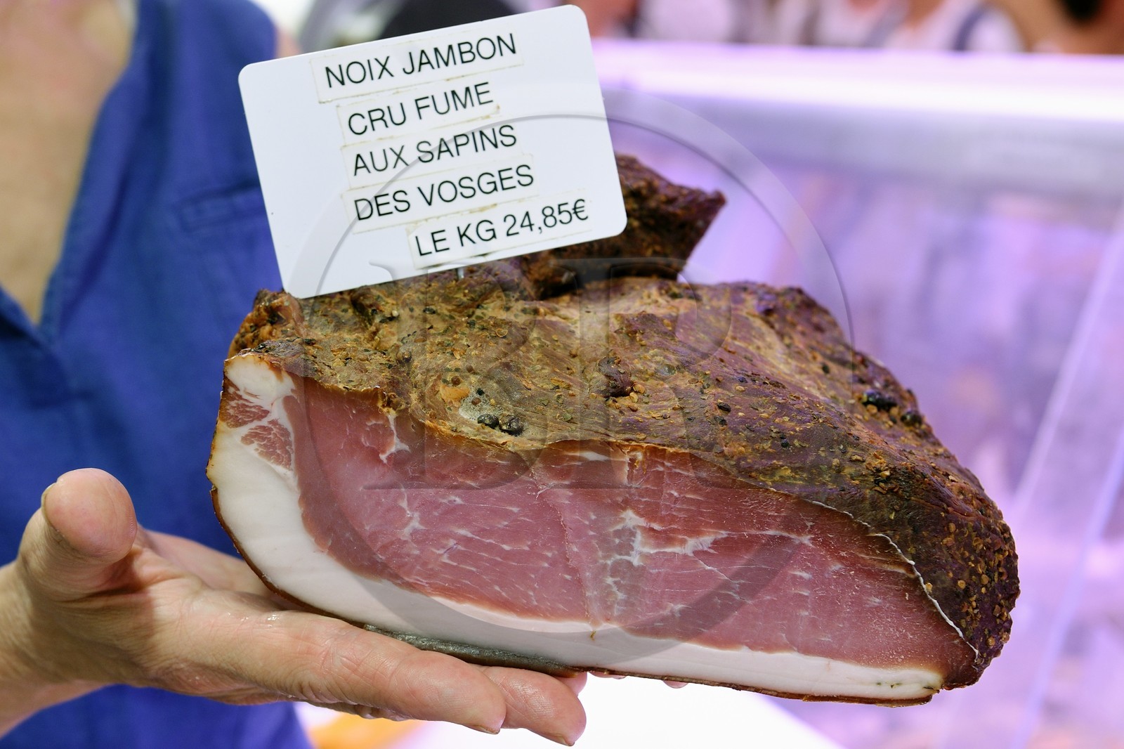 France, Moselle (57), Metz, Marché Couvert, épicerie fine et restaurant Chez Mauricette