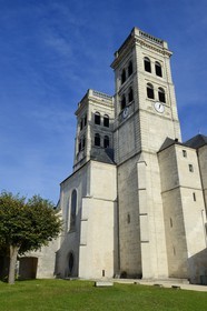 France, Meuse, Verdun, district of Ville Haute (Upper Town), Cathedral of the 10th century