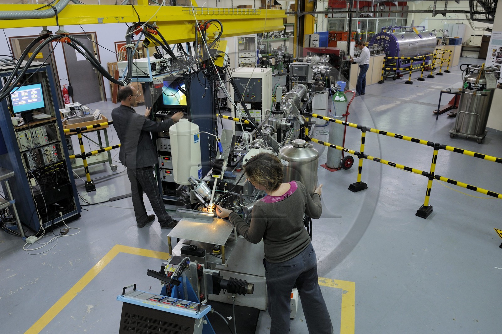 France, Paris (75), Laboratoire du Centre de recherche et de restauration des musées de France (C2RMF), AGLAE l'unique accélérateur de particules dédié au patrimoine