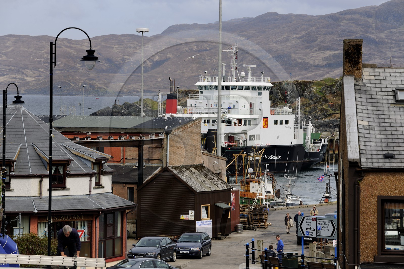 Royaume-Uni, Ecosse, région des Highlands, petit port de Mallaig