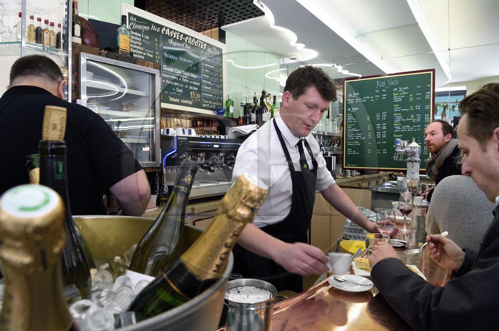 France, Paris (75), le Bistrot Des Halles