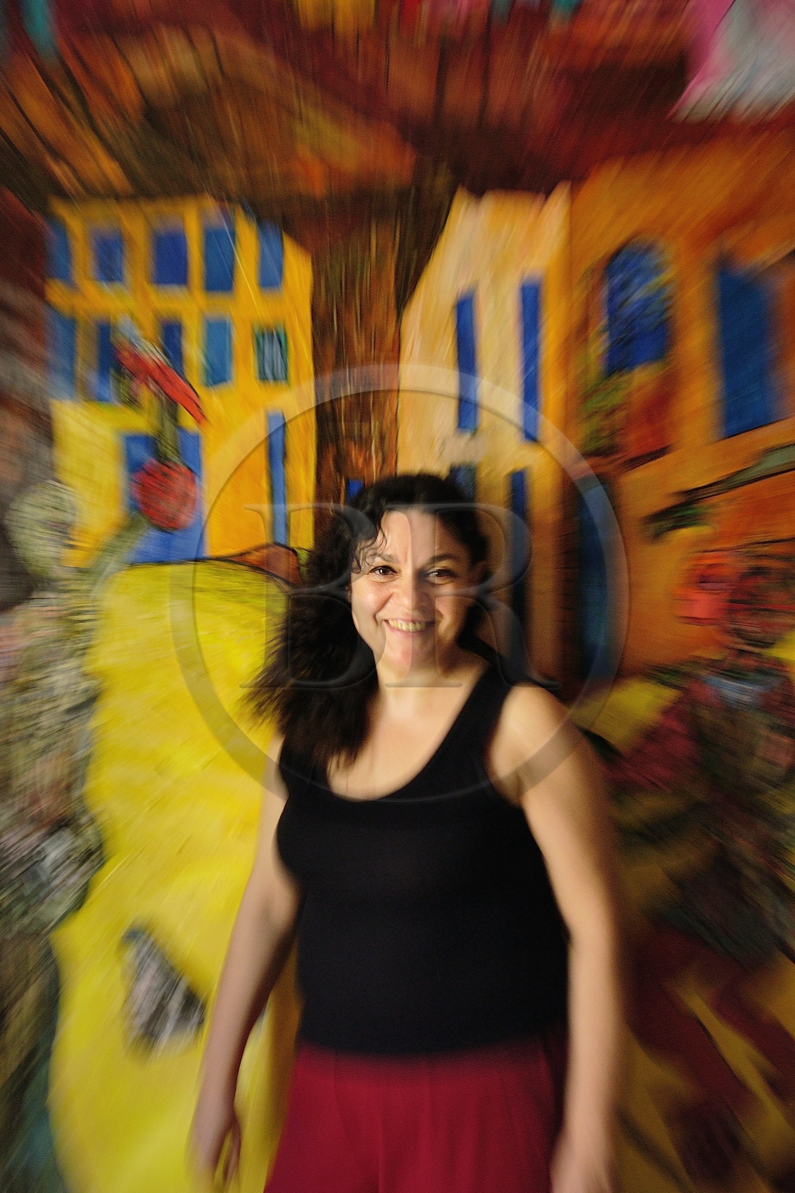 France, l'artiste peintre Ody Saban