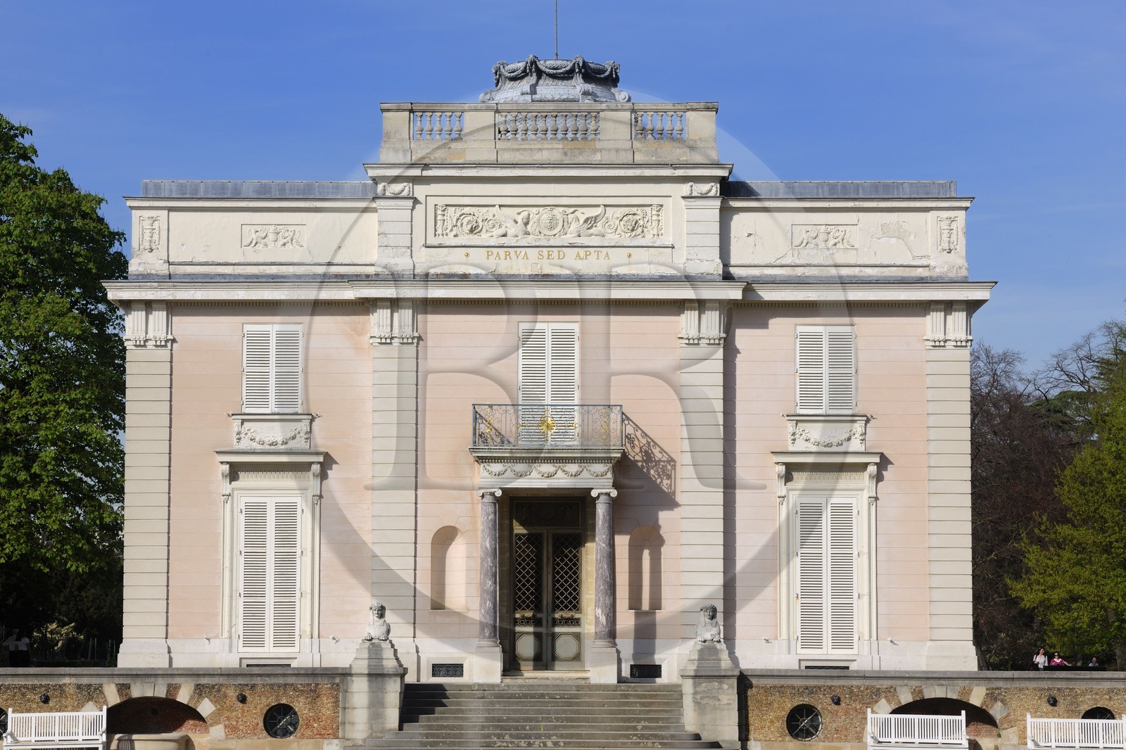 France, Paris (75), le Bois de Boulogne, le chateau du parc de Bagatelle