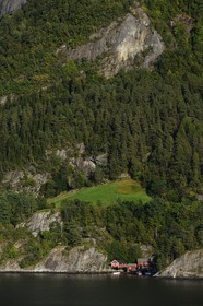 Norway, Hordaland, Hardanger fjord