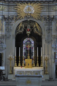 France, Paris (75, Ile Saint-Louis, église de la rue Saint Louis en l'Ile