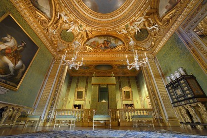 France, Seine et Marne, Maincy, Chateau de Vaux le Vicomte, the King’s chamber