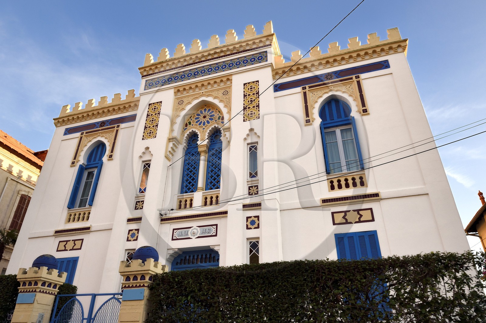 France, Var (83), Hyères, la Villa Tunisienne de style néo-mauresque et construite en 1884 par l'architecte Pierre Chapoulart
