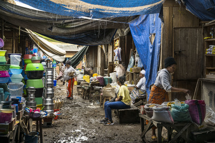 Rwanda, Province du Nord, Musanze (anciennement nommée Ruhengeri), le marché central