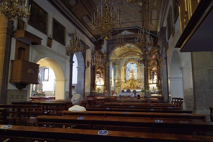 Portugal, Madeira Island, the fishing village of Camara de Lobos, Church of San Sebastian