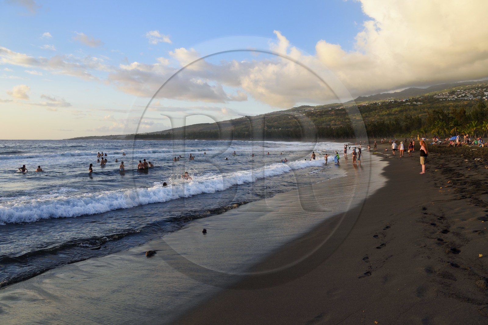 France, Reunion island (French overseas department), L'Etang Salé les Bains, the beach
