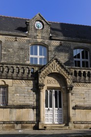 France, Finistère (29), Quimper, lycée de la Tour-d'Auvergne ancien collège jésuite