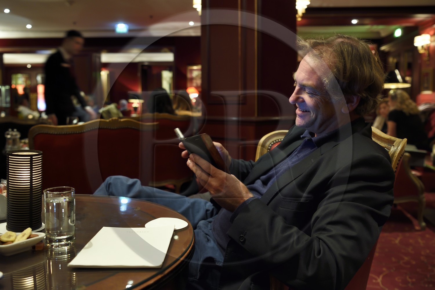 France, Paris (75), Hotel Westin, l'écrivain Didier Van Cauwelaert