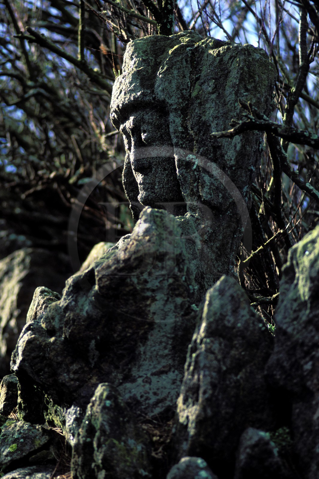 France, Ille-et-Vilaine (35), Rotheneuf, les rochers sculptés de l' abbé Fouré (entre 1870 et 1900) France, Ille-et-Vilaine (35), Rotheneuf, les rochers sculptés de l' abbé Fouré (entre 1870 et 1900)