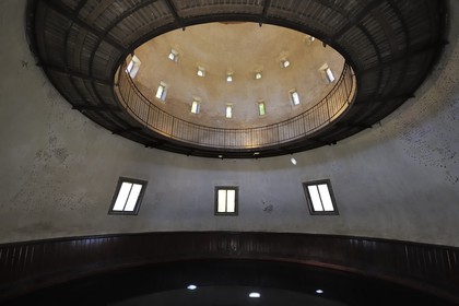 France, Loir et Cher, Loire Valley, listed as World Heritage by UNESCO, Chaumont sur Loire castle, stables, former ceramic oven converted into riding stable