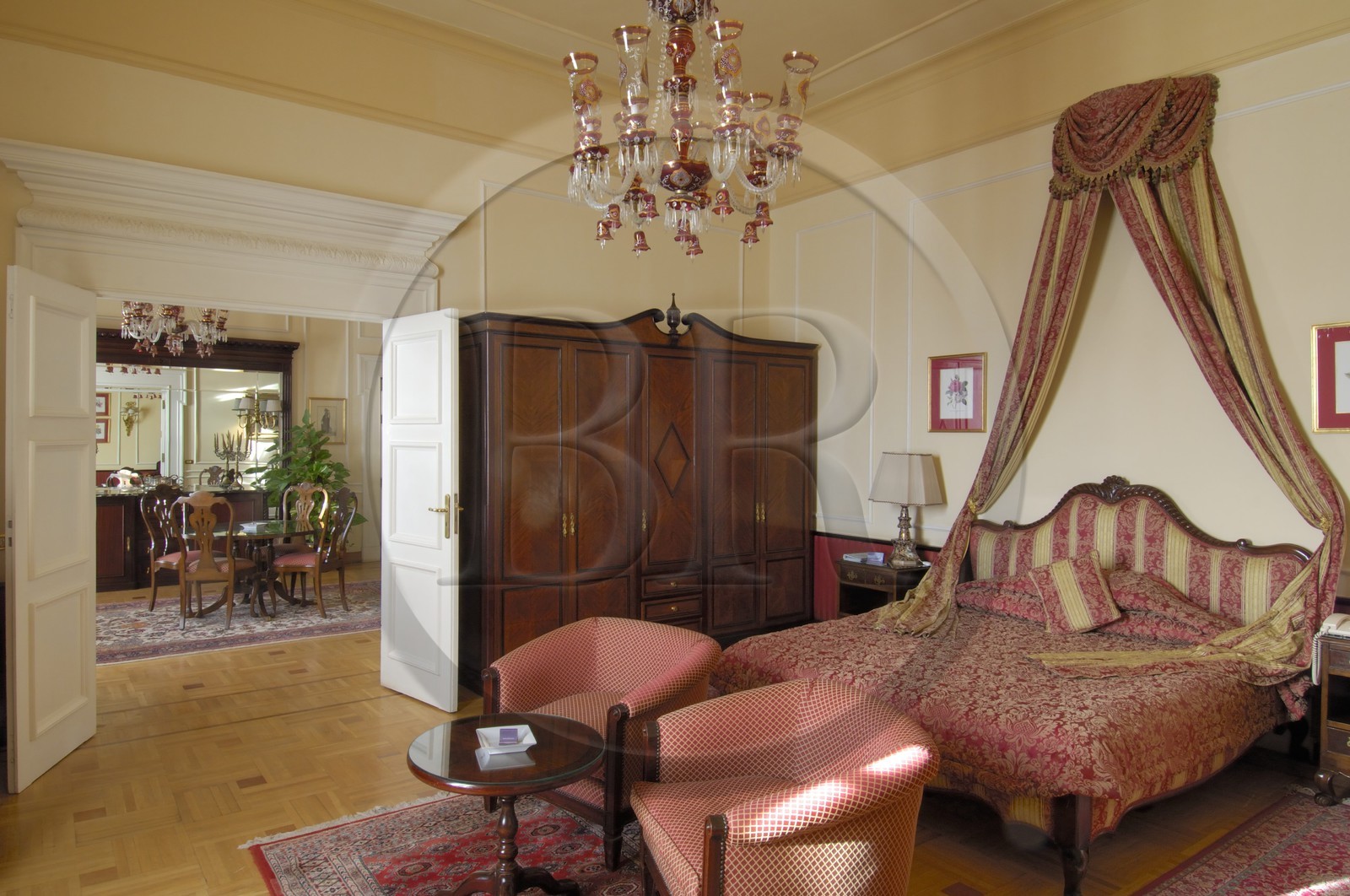 Egypte, Haute Egypte, Nubie, vallée du Nil, Assouan, l'hotel Old Cataract, la suite présidentielle