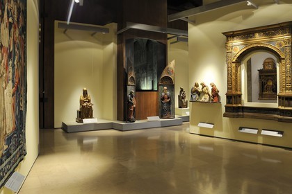 Italy, Lombardy, Milan, Castello Sforzesco (Sforza Castle), Museum of Ancient Art