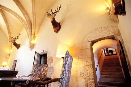 France, Cote d'Or, Gilly les Citeaux, castle of Gilly, hotel and restaurant