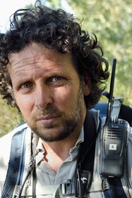 France, Var (83), Iles d'Hyères, Parc national de Port Cros, Ile de Port-Cros, Johann Cerisier, garde moniteur du parc national de Port-Cros en tournée de surveillance