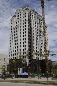 Vietnam, Hanoï, nouveau quartier de Cau Giay