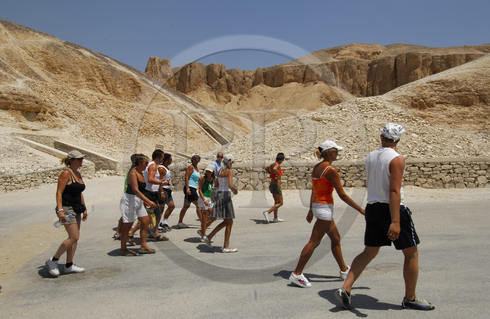 Egypte, Haute Egypte, vallée du Nil, environs de Louxor, nécropole thébaine classée Patrimoine Mondial de l'UNESCO, Thèbes Ouest, vallée des Rois