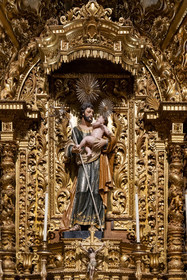 Portugal, Algarve, Faro, old town, Carmo church