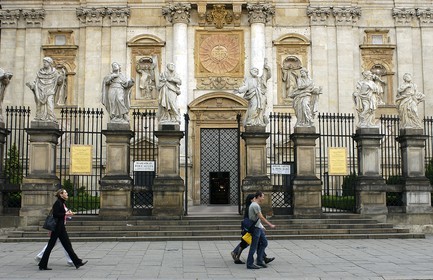Poland, Lesser Poland region, Krakow, old town (Stare Miasto), Saint Peter and Saint Paul' s Church in the Grodzka street