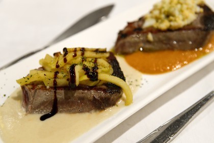 Spain, Andalucia, Seville, Enrique Becerra Restaurant