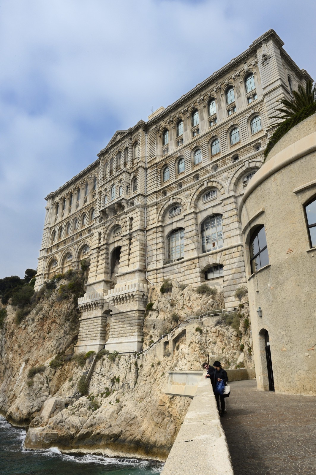 Principauté de Monaco, Monaco, le musée océanographique sur le Rocher