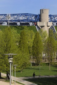 France, Paris (75), Palais Omnisports de Paris-Bercy des architectes Michel Andrault et Pierre Parat
