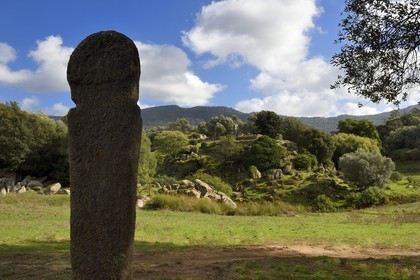 France, Corse du Sud, prehistoric site of Filitosa