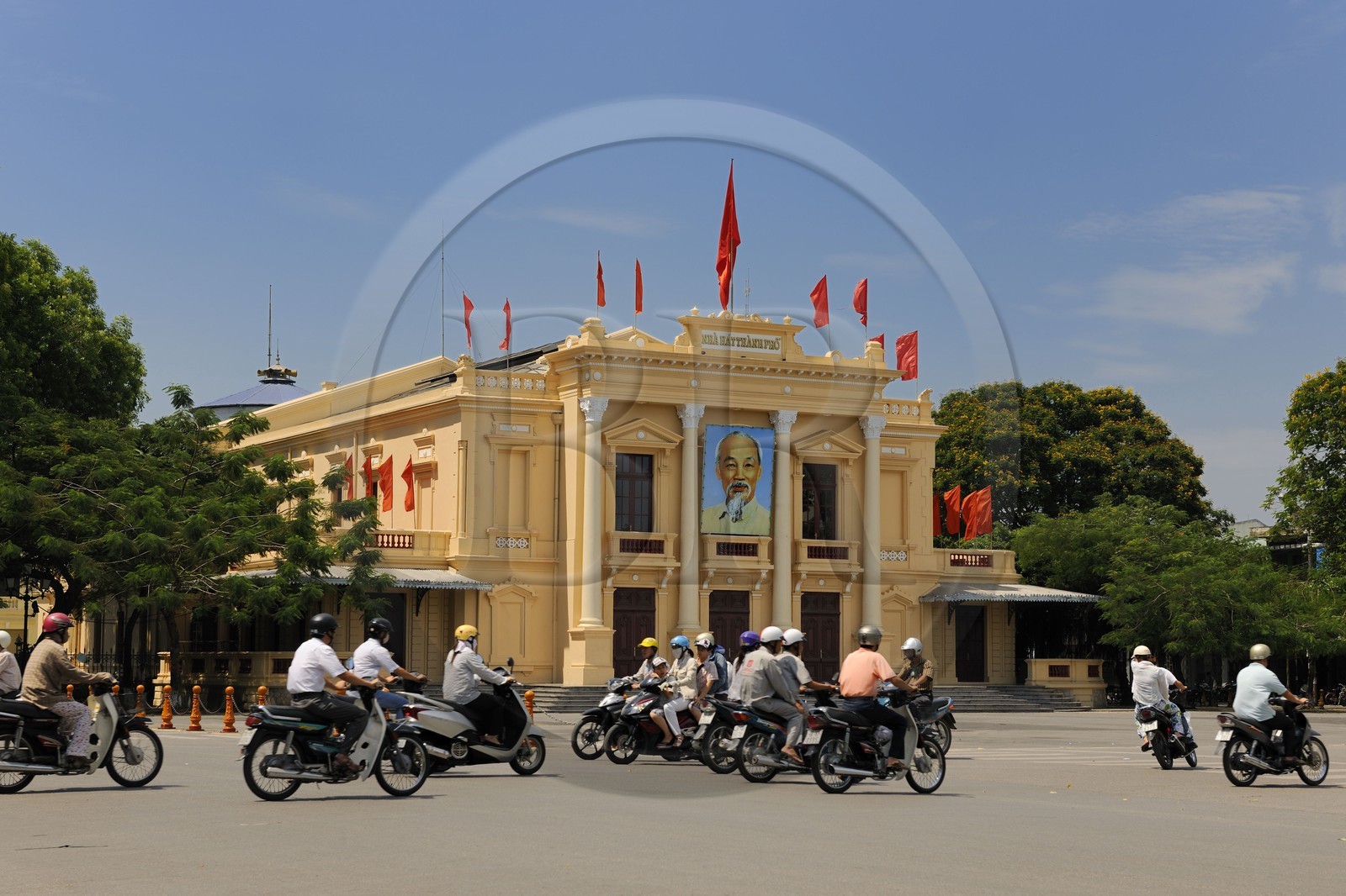 Vietnam, Haiphong, l'opéra
