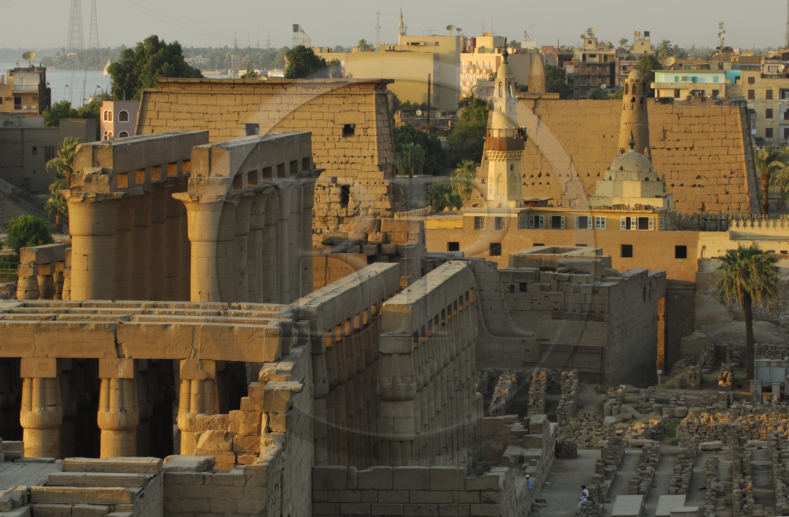 Egypte, Louxor, le temple de Louxor