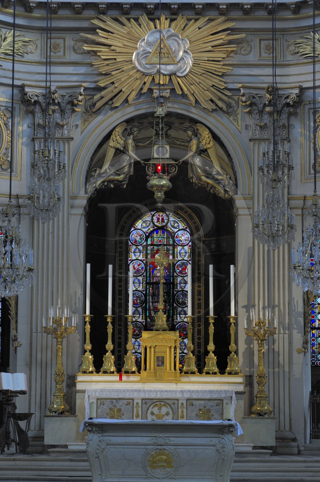 France, Paris (75, Ile Saint-Louis, église de la rue Saint Louis en l'Ile