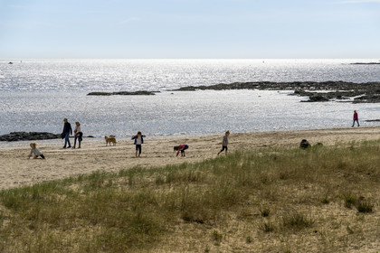 France, Loire-Atlantique (44), Saint-Nazaire, la Grande plage