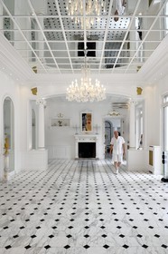 France, Alpes-Maritimes, Cannes, the villa Alabama then Cornelia now the villa White House, built by the architect Charles Baron in 1872