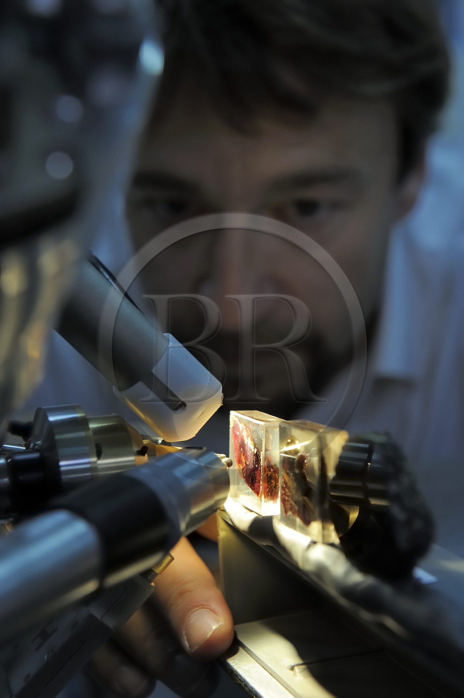 France, Paris (75), Laboratoire du Centre de recherche et de restauration des musées de France (C2RMF), AGLAE l'unique accélérateur de particules dédié au patrimoine