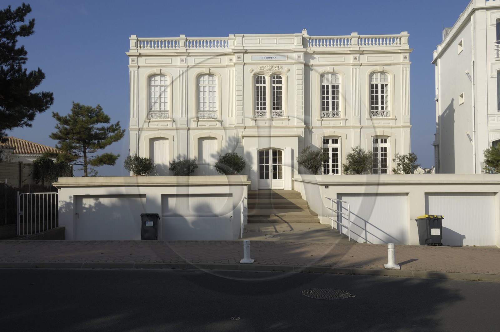 France, Charente-Maritime (17), Royan, conche de Pontaillac, maison Cordouan