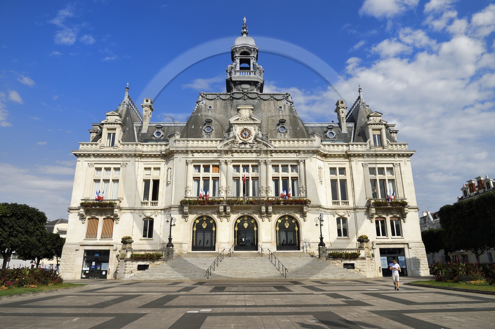 France, Allier (03), Vichy, Hotel de ville