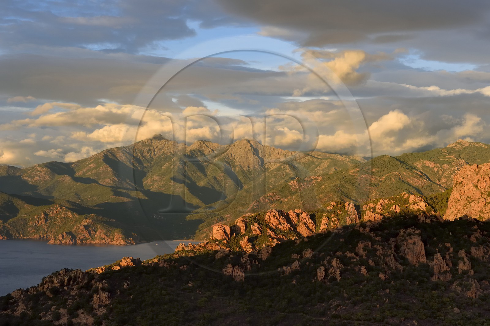 France, Corse-du-Sud (2A), Golfe de Porto, classé Patrimoine Mondial de l'UNESCO