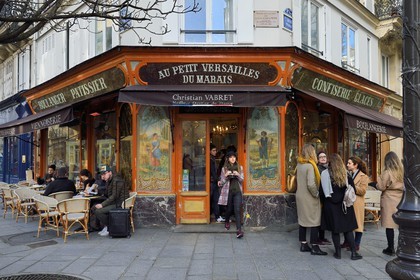 France, Paris (75), boulangerie patisserie Au Petit Versailles Du Marais tenue par Christian Vabret, Meilleur ouvrier de France